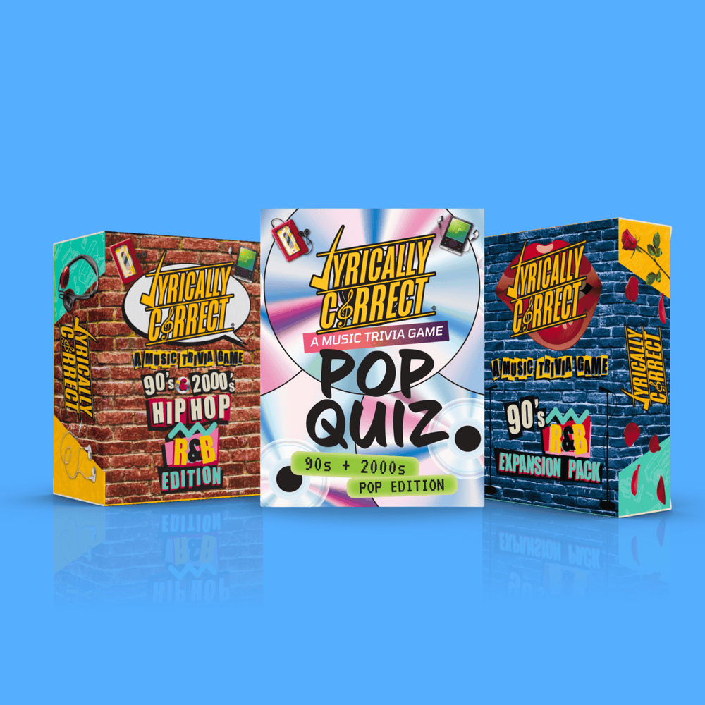 Lyrically Correct Trivia Game Question Bundles for Fun